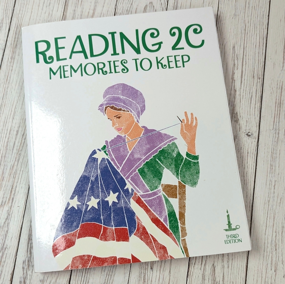 BJU Press Reading 2C Memories to Keep Third Edition Homeschool Book